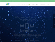 Tablet Screenshot of bdpenvirotech.com
